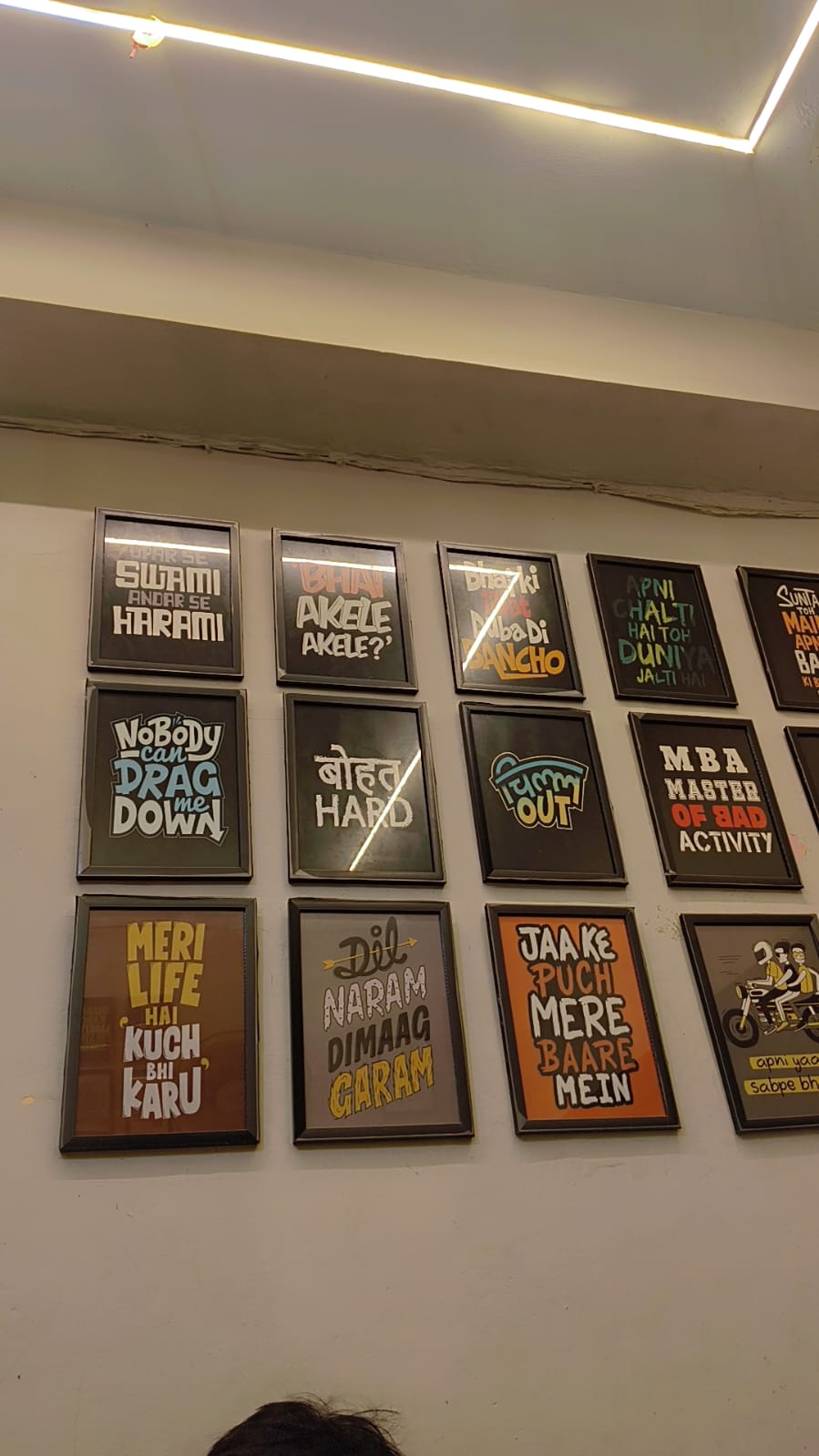 CNG Cafe framed posters